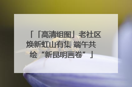 「高清组图」老社区焕新虹山有集 端午共绘“新昆明画卷”