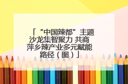 “中国辣都”主题沙龙集智聚力 共商萍乡辣产业多元赋能路径（图）