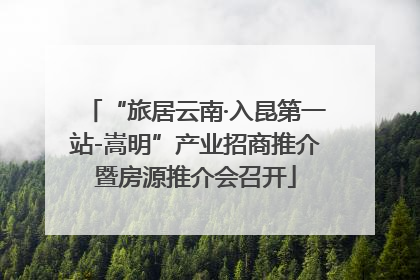 “旅居云南·入昆第一站-嵩明”产业招商推介暨房源推介会召开