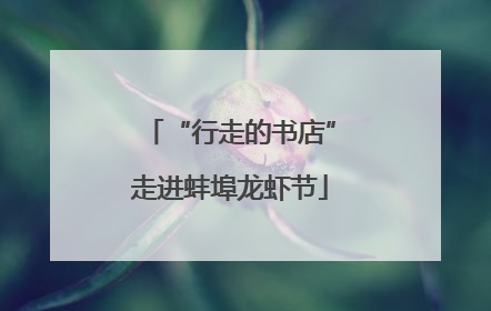 “行走的书店”走进蚌埠龙虾节