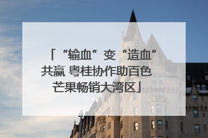 “输血”变“造血”共赢 粤桂协作助百色芒果畅销大湾区