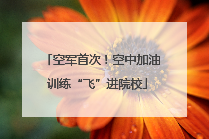 空军首次！空中加油训练“飞”进院校