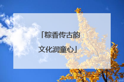 粽香传古韵 文化润童心