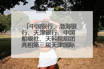 中国银行、渤海银行、天津银行、中国船级社、天科院组团亮相第三届天津国际航运展 输出航运服务“中国方案”