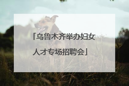 乌鲁木齐举办妇女人才专场招聘会