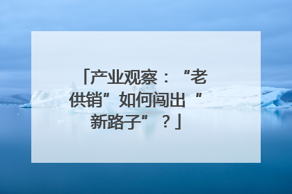产业观察：“老供销”如何闯出“新路子”？