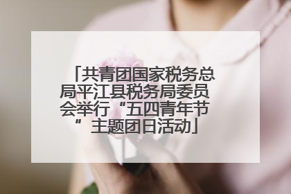 共青团国家税务总局平江县税务局委员会举行“五四青年节”主题团日活动