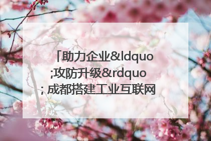 助力企业“攻防升级” 成都搭建工业互联网安全供需对接平台