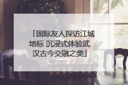 国际友人探访江城地标 沉浸式体验武汉古今交融之美
