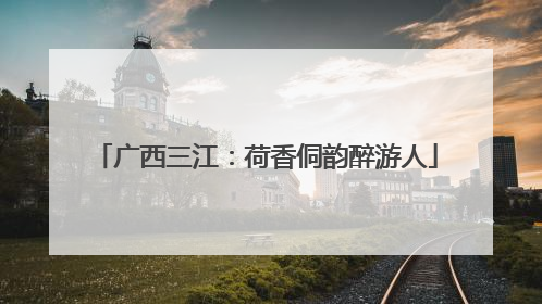 广西三江：荷香侗韵醉游人
