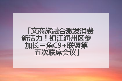 文商旅融合激发消费新活力！镇江润州区参加长三角C9+联盟第五次联席会议