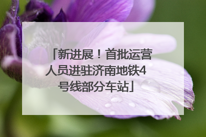 新进展！首批运营人员进驻济南地铁4号线部分车站