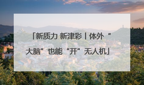 新质力 新津彩丨体外“大脑”也能“开”无人机