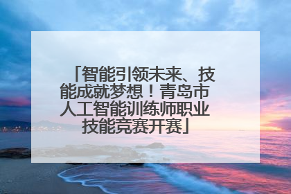 智能引领未来、技能成就梦想！青岛市人工智能训练师职业技能竞赛开赛