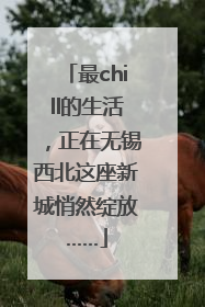 最chill的生活，正在无锡西北这座新城悄然绽放……