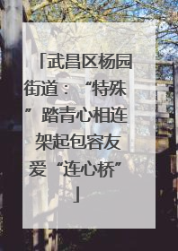 武昌区杨园街道：“特殊”踏青心相连 架起包容友爱“连心桥”