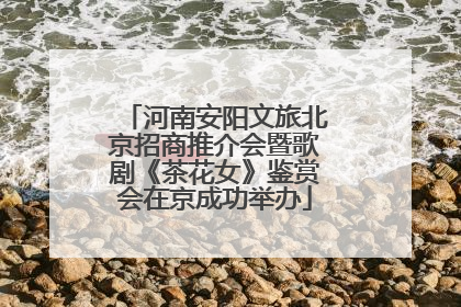 河南安阳文旅北京招商推介会暨歌剧《茶花女》鉴赏会在京成功举办