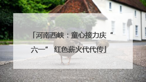 河南西峡：童心接力庆“六一” 红色薪火代代传