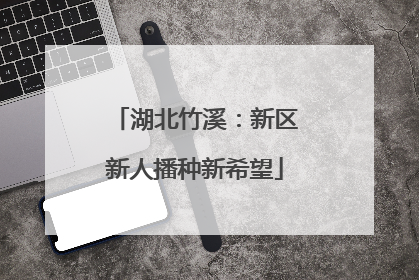 湖北竹溪：新区新人播种新希望