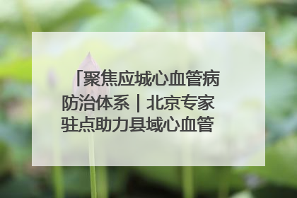 聚焦应城心血管病防治体系｜北京专家驻点助力县域心血管诊疗技术突破