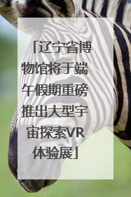 辽宁省博物馆将于端午假期重磅推出大型宇宙探索VR体验展