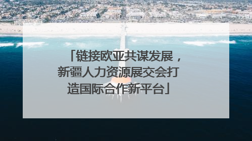 链接欧亚共谋发展，新疆人力资源展交会打造国际合作新平台