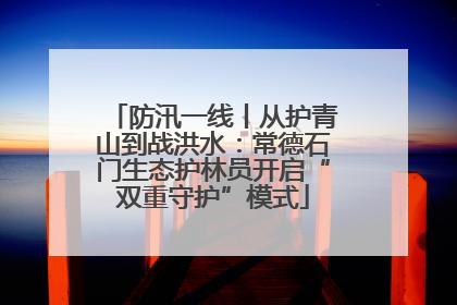 防汛一线丨从护青山到战洪水：常德石门生态护林员开启“双重守护”模式