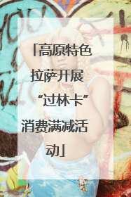 高原特色 拉萨开展“过林卡”消费满减活动